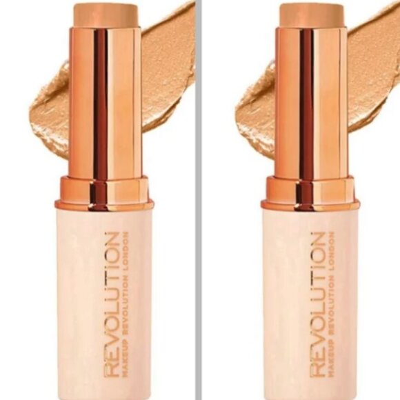 Makeup Revolution Other - MAKEUP REVOLUTION  (2ct.) Fast Base Foundation  - Color F11